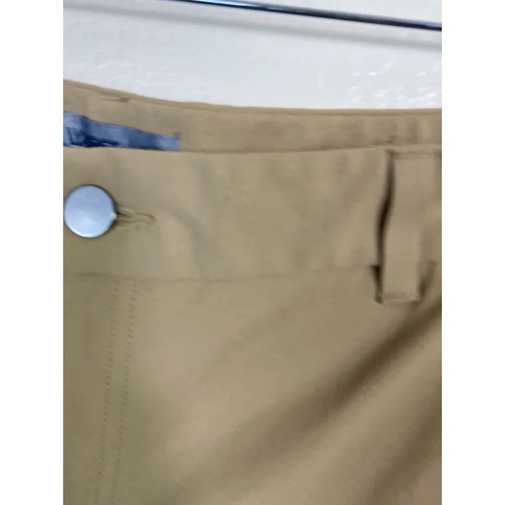 VRST Men Brown‎ Golf Athletic Pants size 34x34 Polyester Blend performance Chino